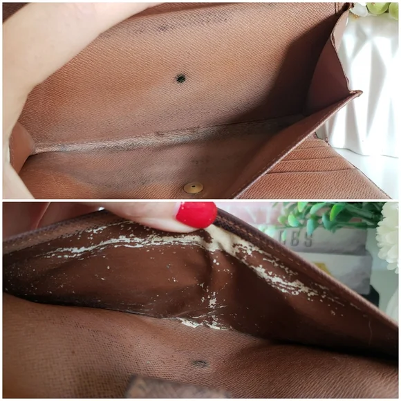 *SOLD* Authentic Pre-owned Vintage Louis Vuitton Tri-fold Long Wallet - Picture 10 of 15